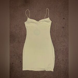 White Fox Mini Dress💛